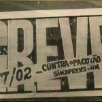 Cartão da Paralisação - 07/02/91