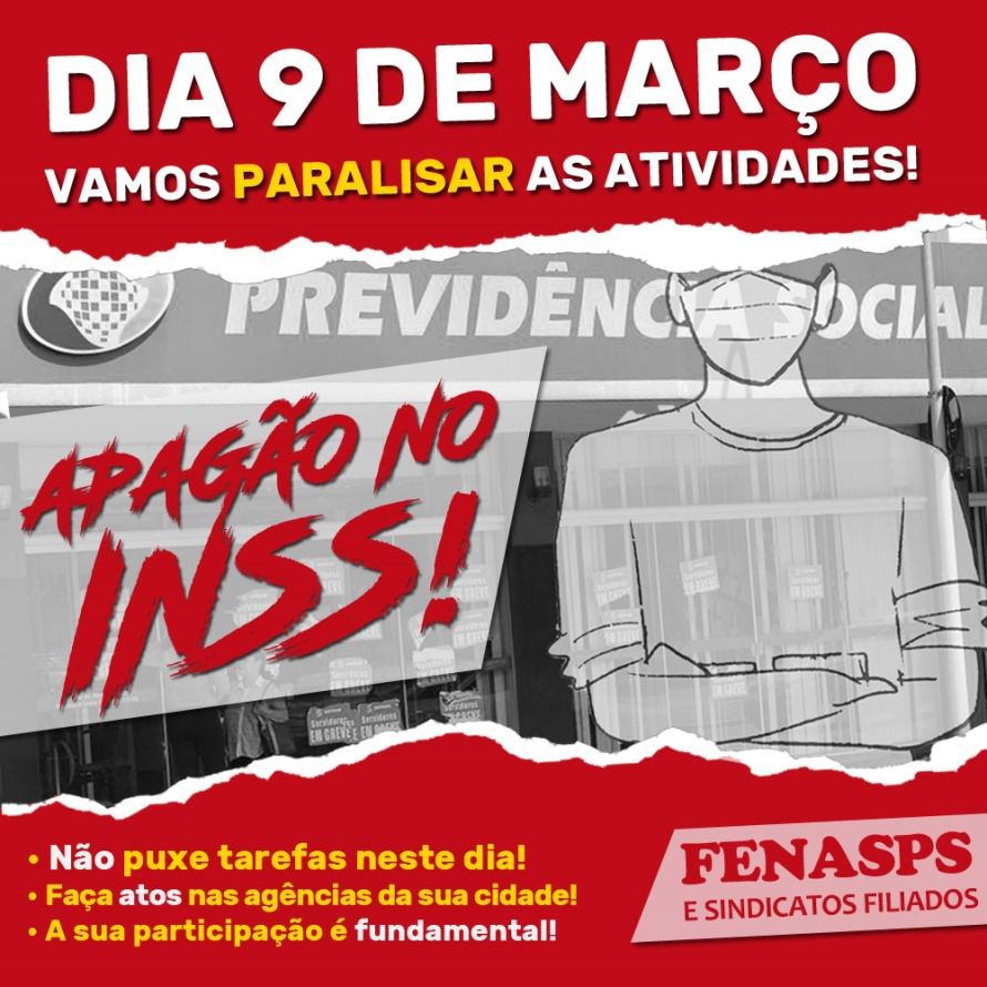 GREVE GERAL: INSS da Apodi recebe Ato nesta quarta (9) - Sindprevs RN GREVE GERAL: INSS da Apodi recebe Ato nesta quarta (9) - Sindprevs RN